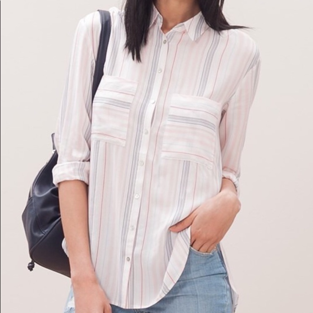 ASOS Stradivarius Striped Blouse